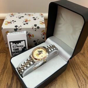 Never been used Mickey Mouse Time Works watch